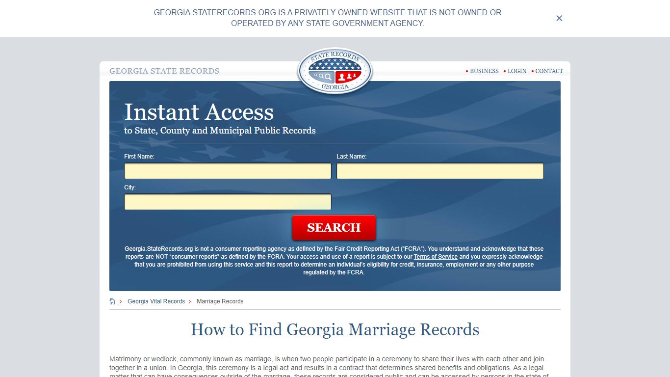How to Find Georgia Marriage Records